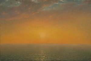 Sonnenuntergang am Meer, 1872