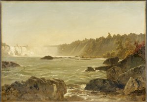 Ansicht der Niagarafälle, ca. 1851-52 von John Frederick Kensett