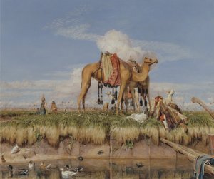 Am Ufer des Nils, Oberägypten