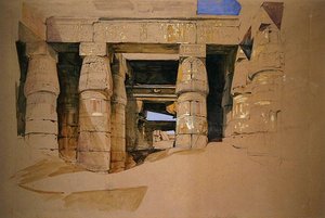 Der Tempel der Isis von John Frederick Lewis