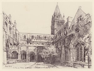 Christ Church Kreuzgänge von John Fulleylove
