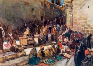 Eingang zum Vorhof der Grabeskirche - Jerusalem