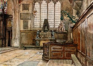 Innenraum von Allhallows, Barking-by-the-Tower