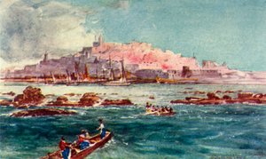 Joppa vom Meer aus, 1902