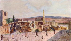 Teil der Zitadelle von Jerusalem