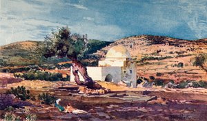 Das Grab von Rachel auf der Straße von Jerusalem nach Hebron, 1902