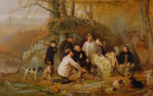 Anspruch auf den Schuss: Nach der Jagd in den Adirondacks, 1865