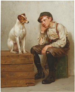 Gegenseitige Bewunderung, 1898 von John George Brown