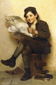 Die Jungen von New York, 1886 von John George Brown