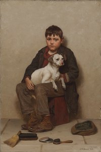 Wahre Freunde, 1900 von John George Brown