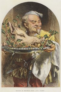 Das Hereinbringen des Eberkopfes