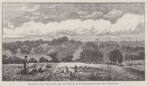 Brockwell Park, in der Nähe von Herne Hill und Dulwich, zum Kauf für die öffentliche Erholung