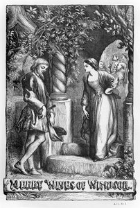 Die lustigen Weiber von Windsor von John Gilbert