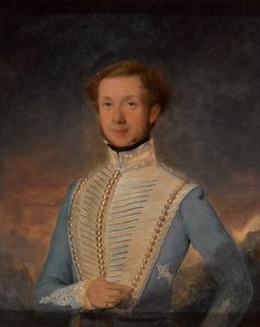 Leutnant Henry Briggs, 2. Madras Leichte Kavallerie, um 1832