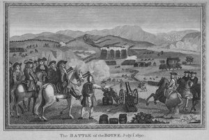 Die Schlacht am Boyne. 1. Juli 1690, 1785