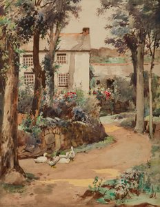 Kemyl Cottage, Lamorna von John Guttridge Sykes