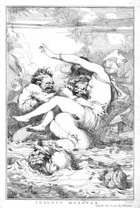 Eifersüchtiges Monster, 1778 von John Hamilton Mortimer