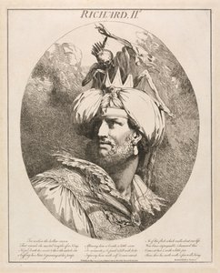 Richard II, aus Richard II, Akt III, Szene 2 von John Hamilton Mortimer
