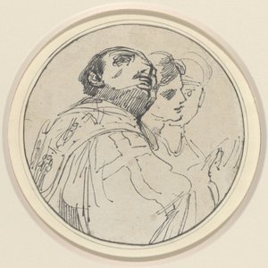 Drei orientalische Köpfe von John Hamilton Mortimer