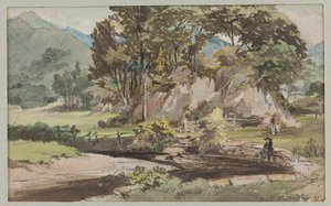 Ein Garten in Brathay, 1812