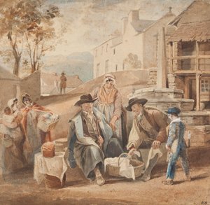 Ambleside Marktgeschäfte von John Harden