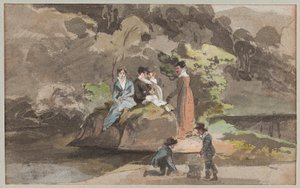 Gruppe am Wasser, 1810 von John Harden