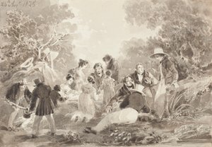 Picknick am See, 1825