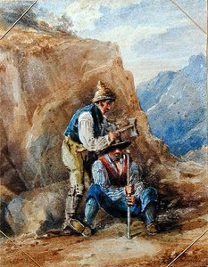 Steinbrucharbeiter