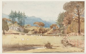 Blick nach Langdale, Lake District, Cumbria, 1831
