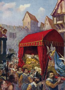 Ankunft von Kardinal Richelieu in Lyon