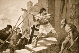 Aufstand der Menschen von Appenzell und St. Gallen von John Harris Valda