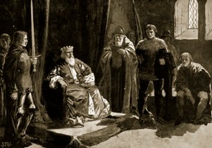 Das Parlament von Owen Glendower, der die walisische Unabhängigkeit herbeiführte von John Harris Valda