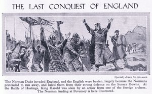 Die letzte Eroberung Englands 1066 n. Chr., ca. 1950