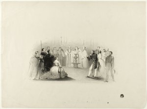 Taufe von Edward VII von John Hayter