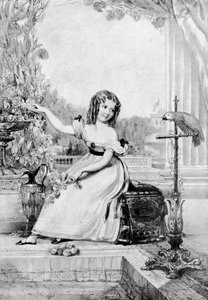 Die Prinzessin Victoria im Alter von elf Jahren, 1901