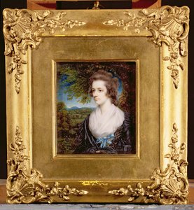 Porträt von Margaret Hazlitt, Schwester von William Hazlitt von John Hazlitt
