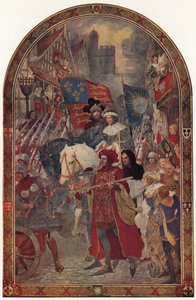 Heinrich VI. Die Schlacht von Barnet, 1471 von John Henry Amshewitz
