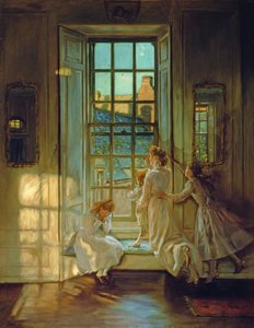 Der Flug der Schwalben, 1906 von John Henry Lorimer