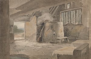 Studie eines Hütteninnenraums von John Henry Mole