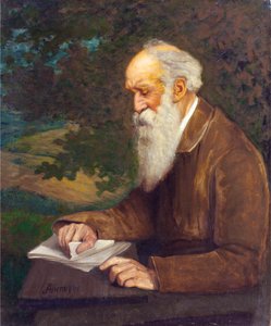 Porträt des Dichters Henry Wadsworth Longfellow