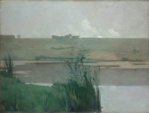 Arques-la-Bataille, 1885 von John Henry Twachtman