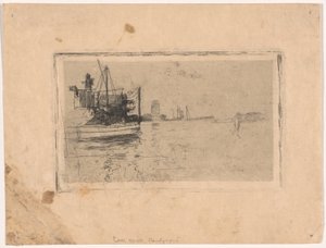Kohledock, Bridgeport von John Henry Twachtman