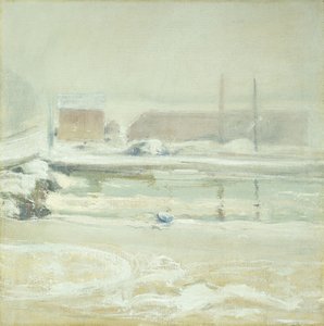Flusslandschaft bei Cos Cob von John Henry Twachtman