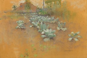 Tabakfeld von John Henry Twachtman