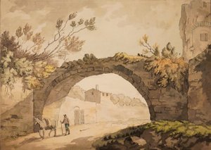 Ein Torbogen in Italien