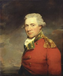 Ein unbekannter britischer Offizier, wahrscheinlich des 11. (North Devonshire) Regiment of Foot, um 1800 von John Hoppner