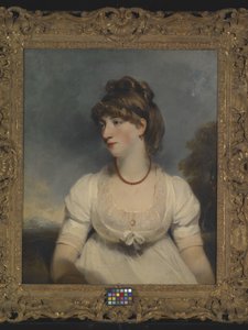 Porträt von Miss Fisher von John Hoppner