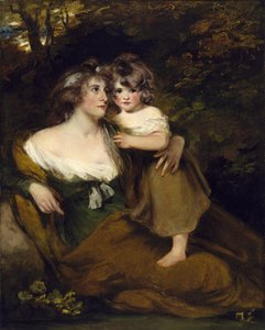 Die Gräfin von Darnley und ihre Tochter, Lady Elizabeth Bligh