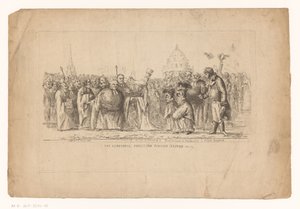 Katharina Pawlowna von Russland in Oxford, 1814 von John Hughes