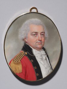 Porträt eines Offiziers, ca. 1794 von John I. smart